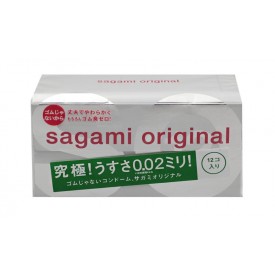 Ультратонкие презервативы Sagami Original - 12 шт.